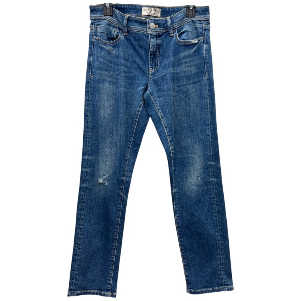 WE THE FREE Free People Skinny Jeans Size 4 / 27 Distressed FP NEW no tags